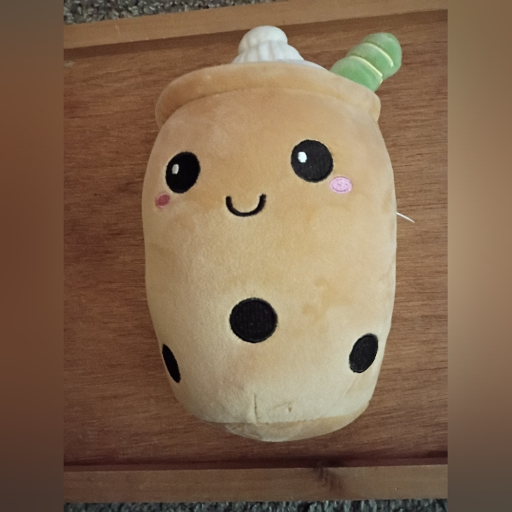 Plushie Stuffed Bubble Tea, Cute Milk Tea, Approximately 10", NWOT